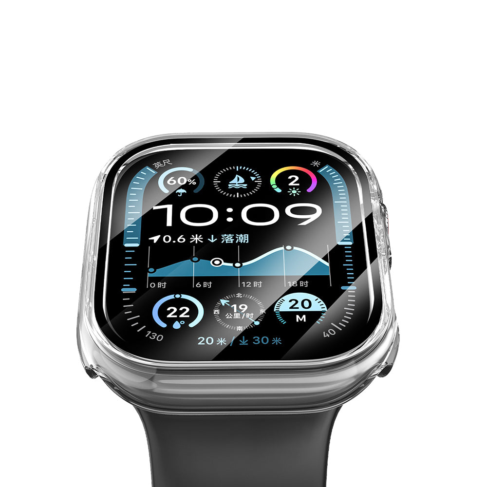 Watch 10 42mm Wiwu JD-108 Kasa Koruyucu + HD Ekran Koruyucu Film