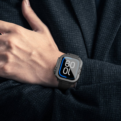 Watch 10 46mm Amazingthing Premium Armor Fit FullGuard Metal Kasa ve Ekran Koruyucu