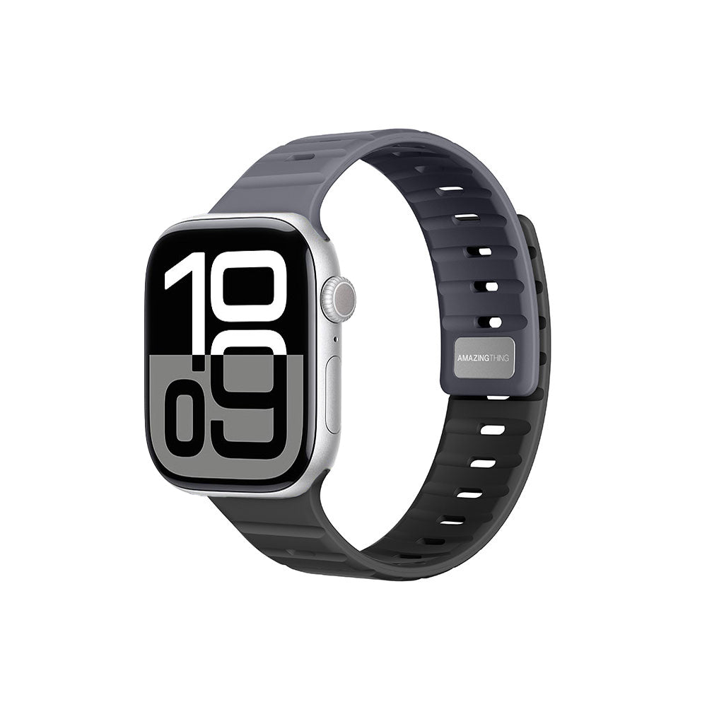 Watch 10 46mm Amazingthing SilqLock Silikon Kordon Strap Kayış