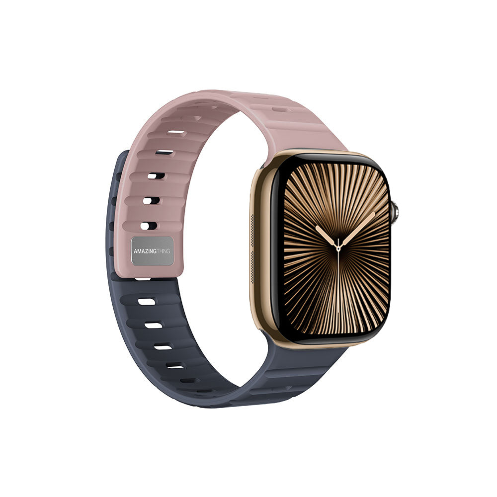 Watch 10 46mm Amazingthing SilqLock Silikon Kordon Strap Kayış