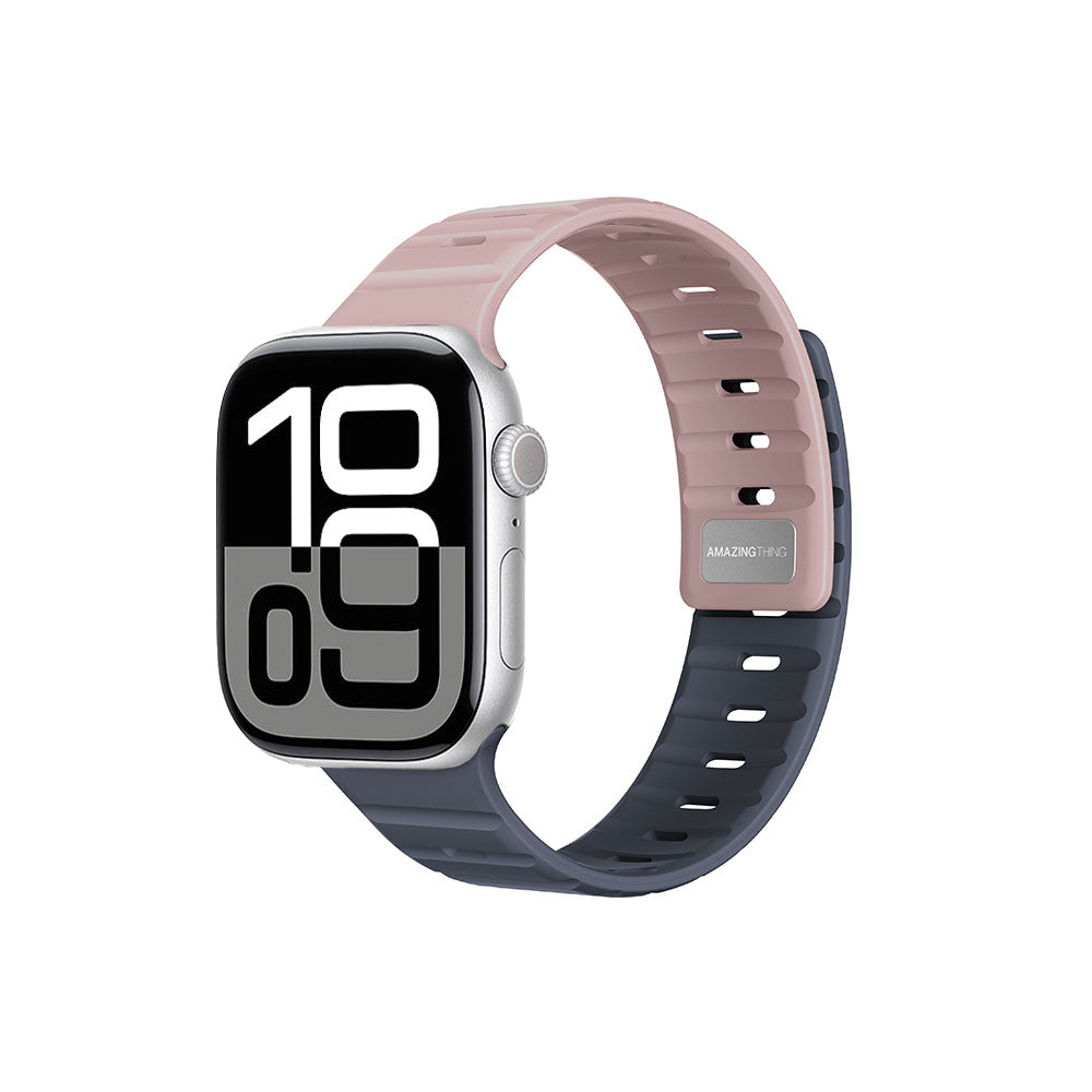Watch 10 46mm Amazingthing SilqLock Silikon Kordon Strap Kayış