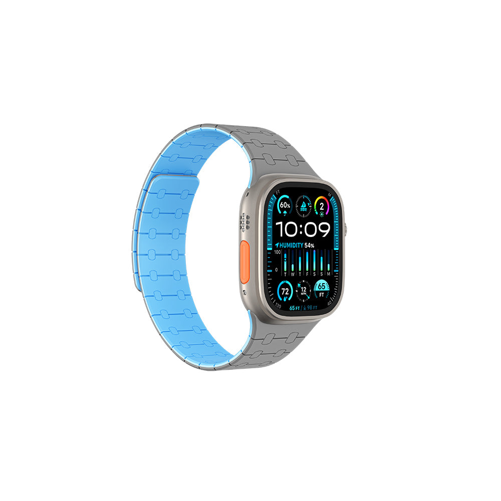 Watch 10 46mm Amazingthing Smoothie Sport Magnetik Tak Çıkar Silikon Strap Kayış