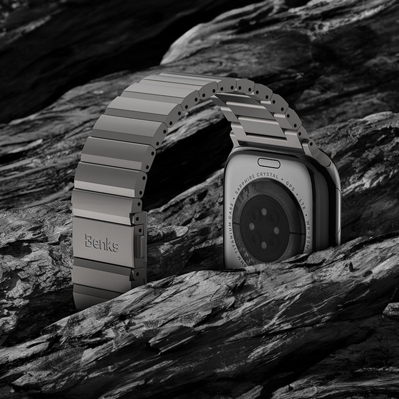 Watch 10 46mm Benks Aero Titan Serisi Titanyum Metal Kordon