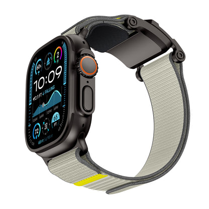 Apple Watch 10 46mm Mohseven iWatch Mecha Sport Hasır Kordon
