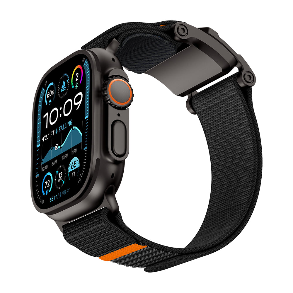 Apple Watch 10 46mm Mohseven iWatch Mecha Sport Hasır Kordon