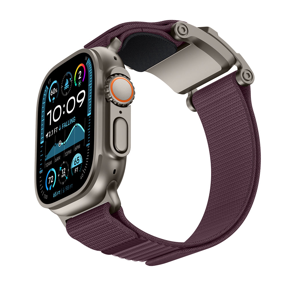 Apple Watch 10 46mm Mohseven iWatch Mecha Sport Hasır Kordon