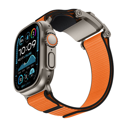 Apple Watch 10 46mm Mohseven iWatch Mecha Sport Hasır Kordon
