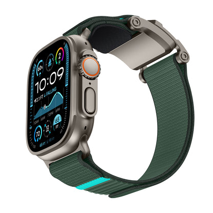 Apple Watch 10 46mm Mohseven iWatch Mecha Sport Hasır Kordon