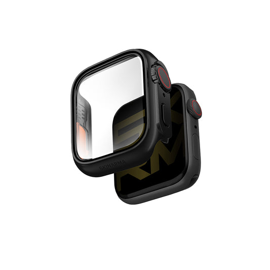 Watch 10 46mm Skinarma Gado Pro Dijital Taç Korumalı Kasa ve Ekran Koruyucu