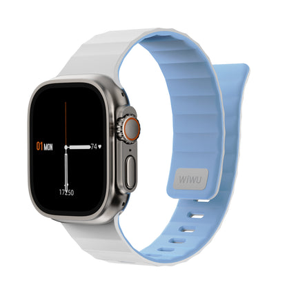 Apple Watch 10 46mm Wiwu Mag Secur Serisi Silikon Kordon