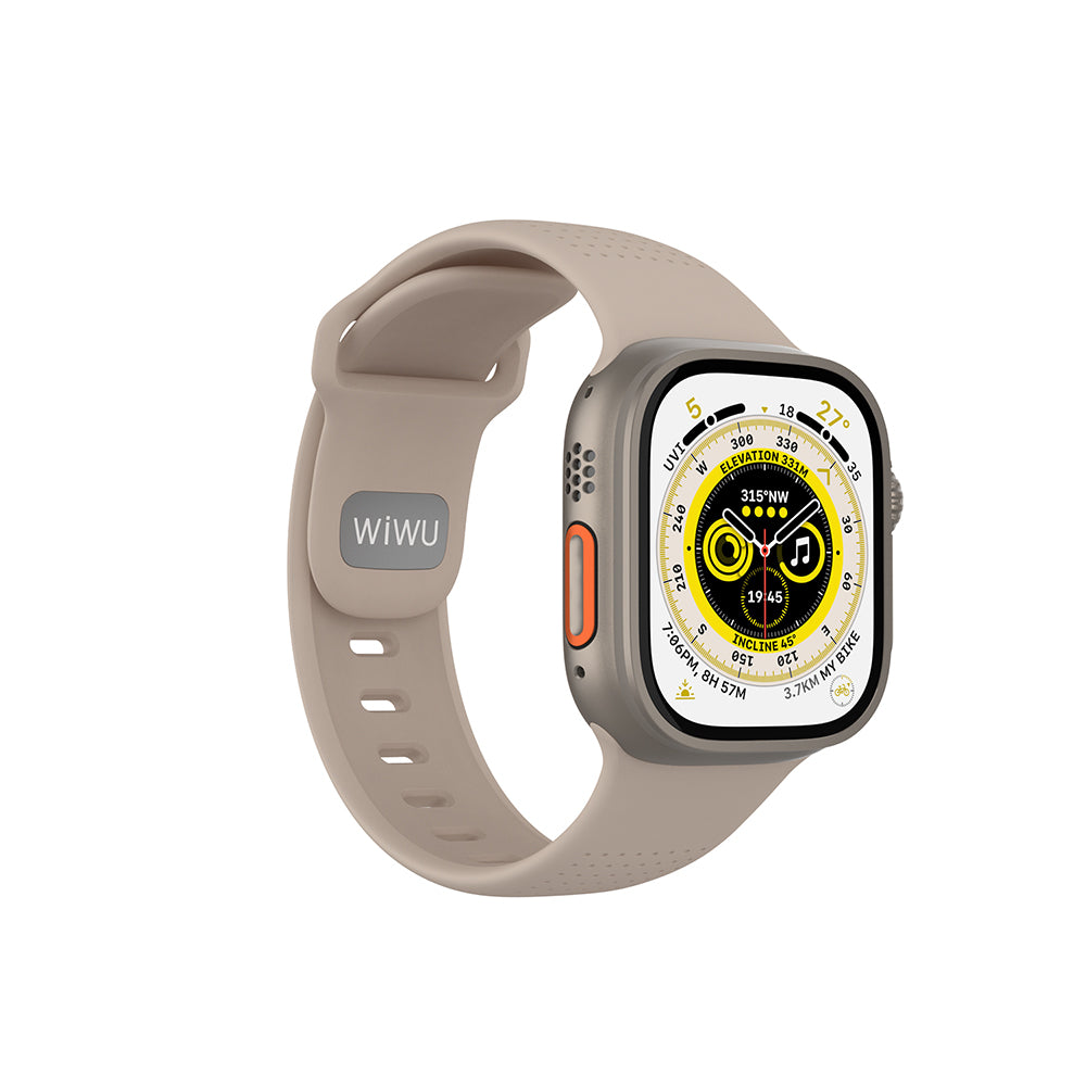 Apple Watch 10 46mm Wiwu Wi-WB0201 Comf Secur Serisi Silikon Kordon