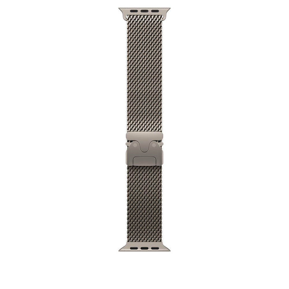 Apple Watch 10 46mm Zore KRD-100 Titanyum Hasır Kordon