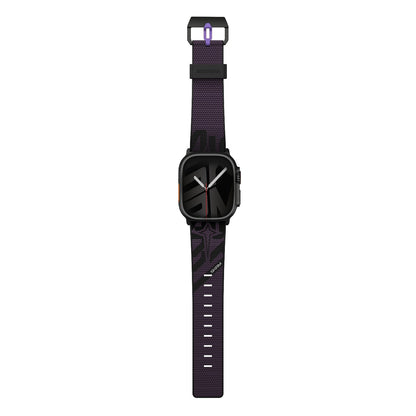 Apple Watch 12 46mm Skinarma Phantom Serisi Silikon Kordon