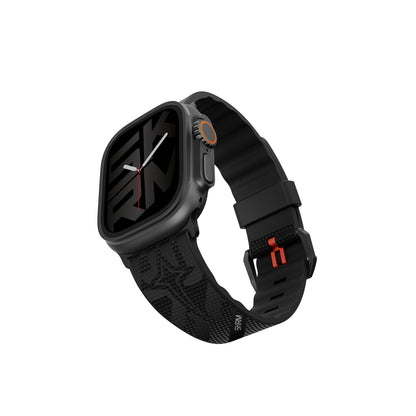 Apple Watch 12 46mm Skinarma Phantom Serisi Silikon Kordon