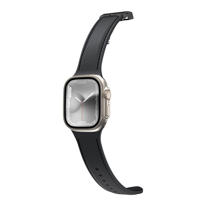 Watch 38mm Amazingthing Titan Swift Deri Dokulu Silikon Kordon