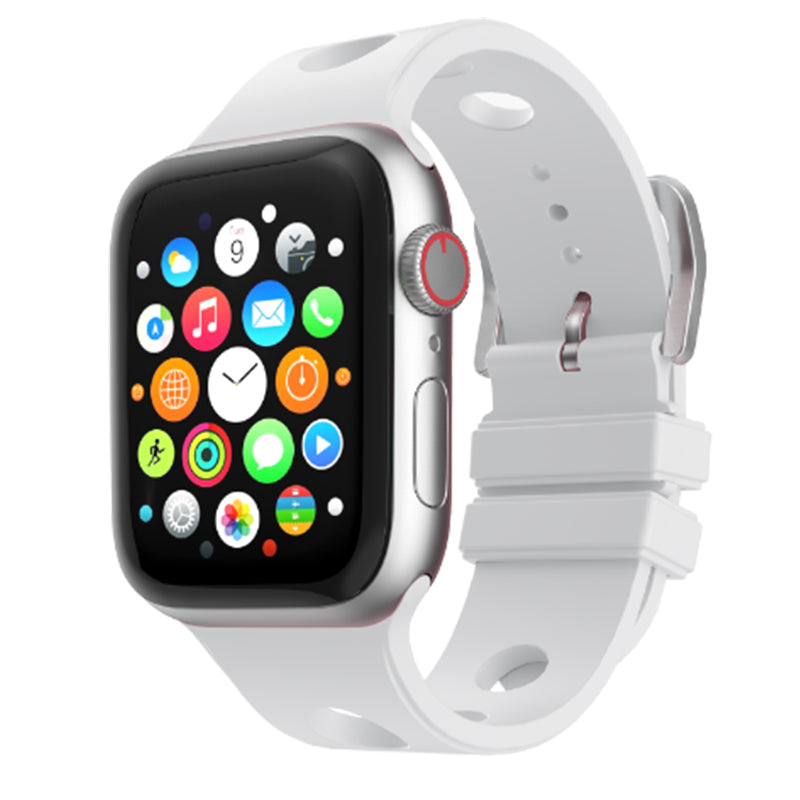 Apple Watch 38mm Delikli Tasarım Zore KRD-147 Silikon Kordon