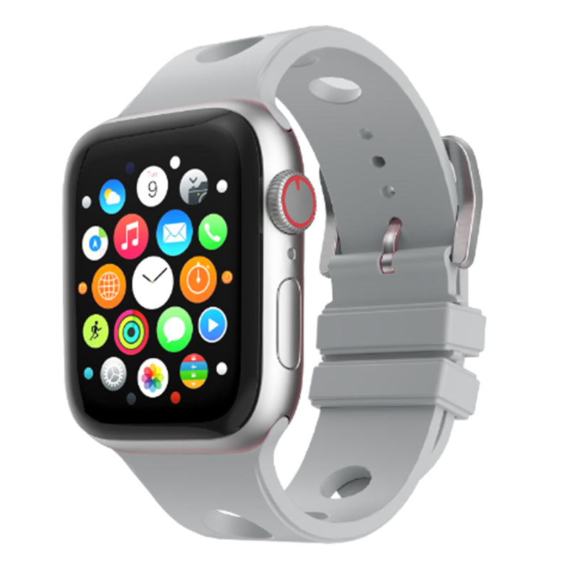 Apple Watch 38mm Delikli Tasarım Zore KRD-147 Silikon Kordon