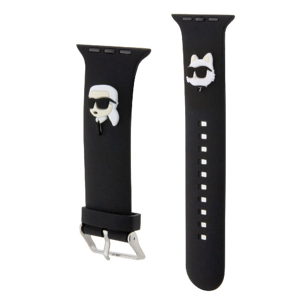 Watch 38mm Karl Lagerfeld Orjinal Lisanslı İkonik Karl & Choupette Logolu Silikon Kordon