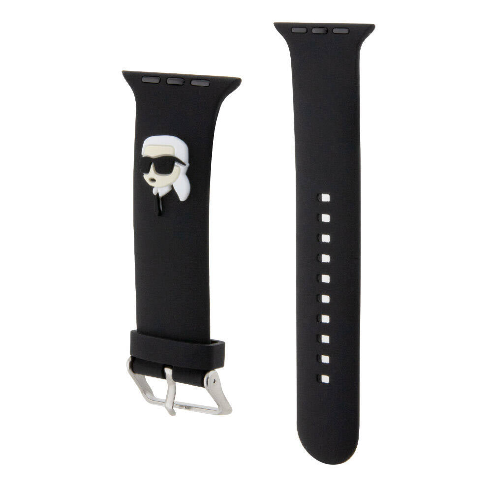 Watch 40mm Karl Lagerfeld Orjinal Lisanslı İkonik Karl Head Logolu Silikon Kordon