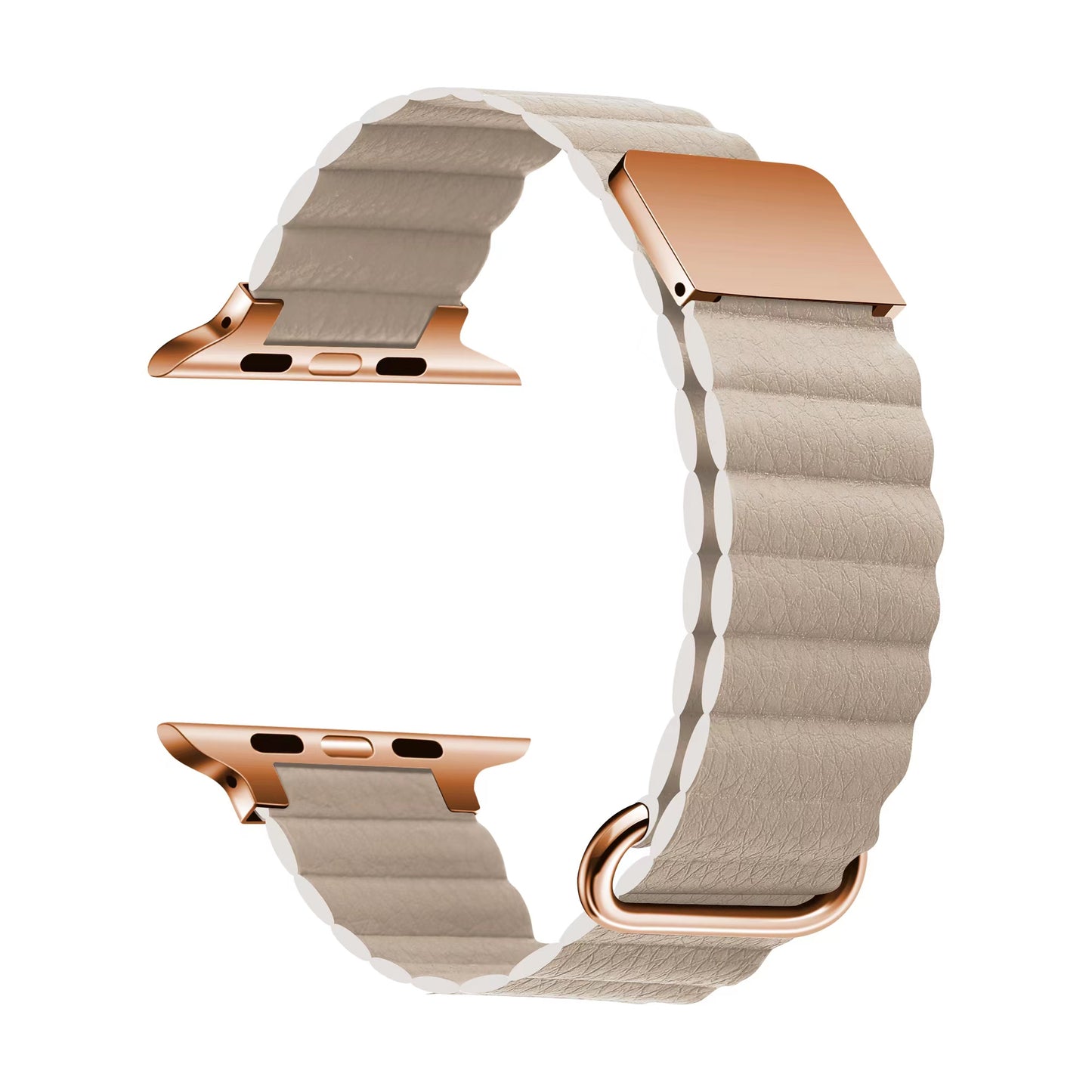 Apple Watch 38mm KRD-78 PU Deri Kordon Strap Kayış