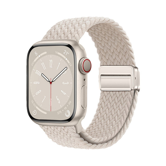 Apple Watch 38mm Zore KRD-134 Örgü Tasarımlı Hasır Kordon Strap Kayış