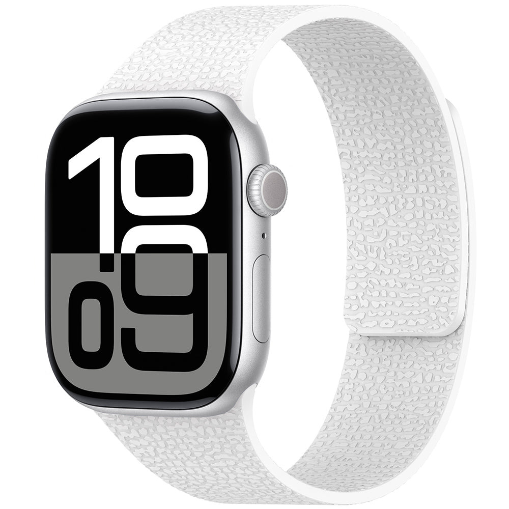 Apple Watch 38mm Zore KRD-136 Kabartma Desenli Silikon Kordon