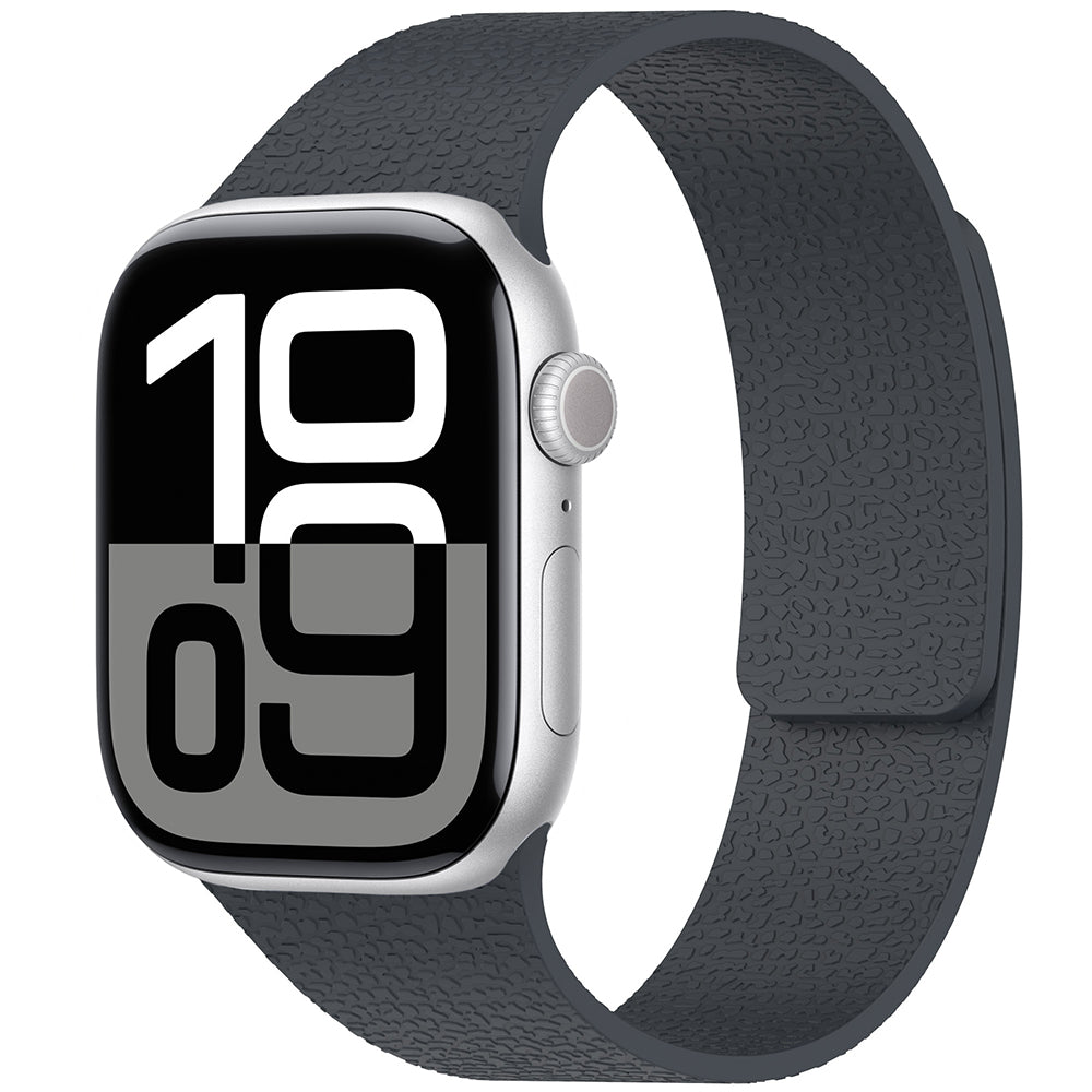 Apple Watch 38mm Zore KRD-136 Kabartma Desenli Silikon Kordon