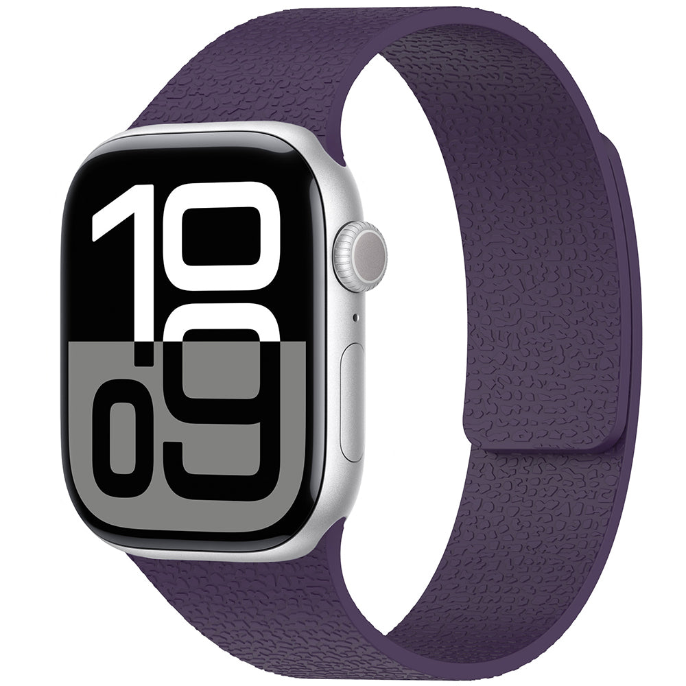 Apple Watch 38mm Zore KRD-136 Kabartma Desenli Silikon Kordon