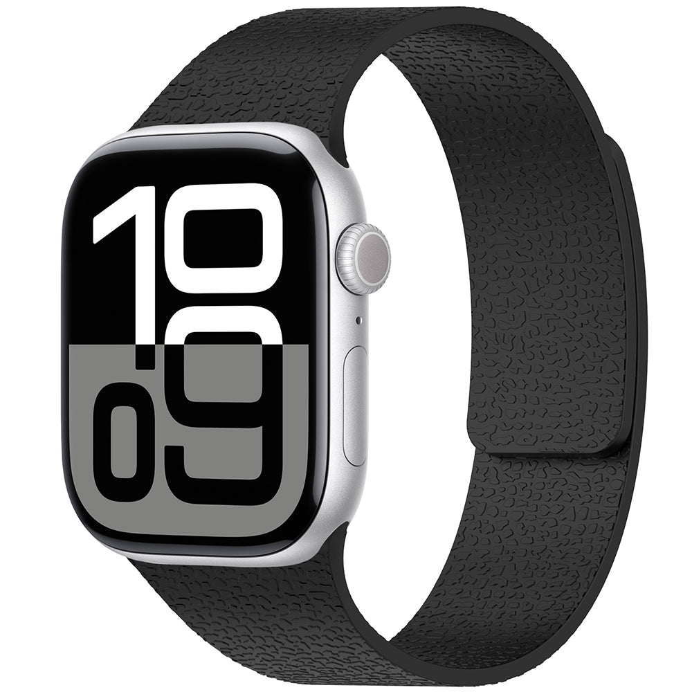 Apple Watch 38mm Zore KRD-136 Kabartma Desenli Silikon Kordon