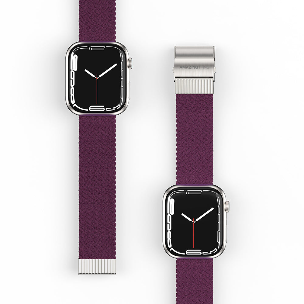 Watch 40mm Amazingthing Titan Weave Örgü Sport Kordon