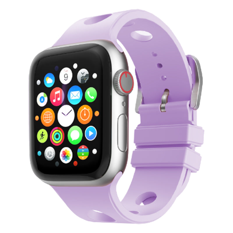 Apple Watch 40mm Delikli Tasarım Zore KRD-147 Silikon Kordon