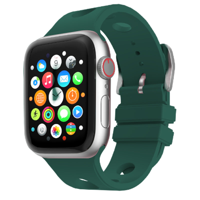 Apple Watch 40mm Delikli Tasarım Zore KRD-147 Silikon Kordon