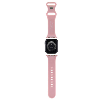 Watch 40mm Hello Kitty Orjinal Lisanslı Yazı Logolu Fiyonk & Kitty Head Silikon Kordon