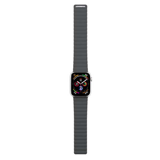 Watch 40mm Kordon Youngkit Classical Magnetik Tak Çıkar Silikon Strap Kayış