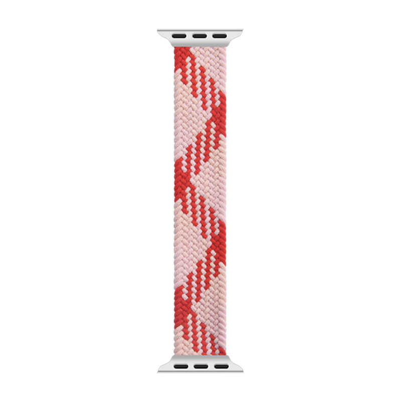 Watch 40mm Wiwu Braided Solo Loop Contrast Color Large Kordon