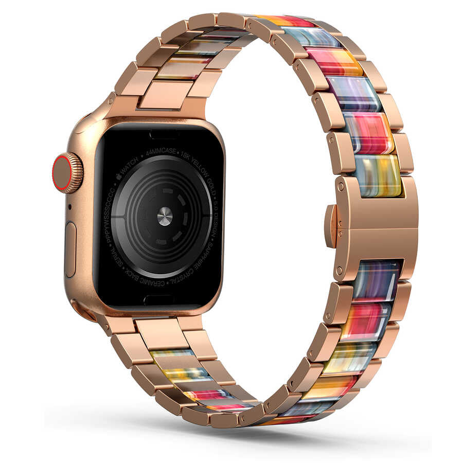 Watch 40mm Wiwu Resin Steel Belt Metal Kordon