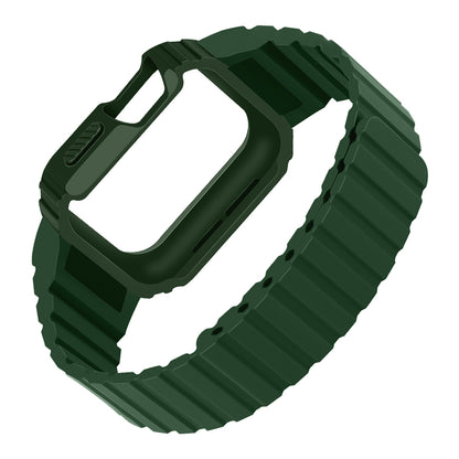 Apple Watch 40mm Zore KRD-142 Airbag Tasarımlı Kasa Koruyuculu Silikon Kordon