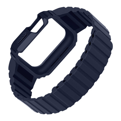Apple Watch 40mm Zore KRD-142 Airbag Tasarımlı Kasa Koruyuculu Silikon Kordon