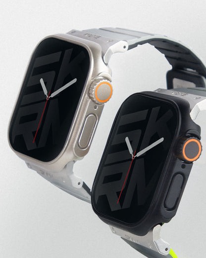 Watch 42mm Skinarma Gado Pro Dijital Taç Korumalı Kasa ve Ekran Koruyucu