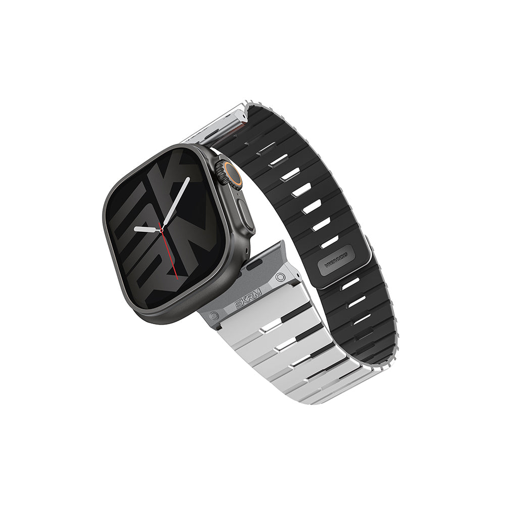 Watch 42mm Skinarma Gemini Serisi TPU Magnetik Silikon Kordon