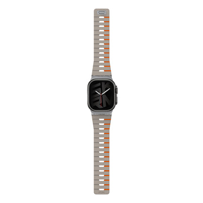 Watch 42mm Skinarma Gemini Serisi TPU Magnetik Silikon Kordon