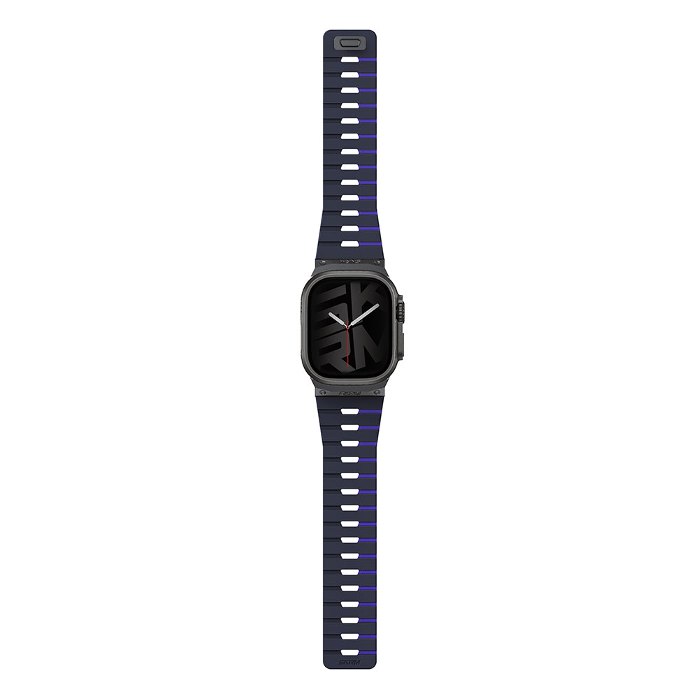 Watch 42mm Skinarma Gemini Serisi TPU Magnetik Silikon Kordon