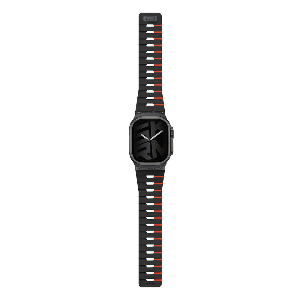 Watch 42mm Skinarma Gemini Serisi TPU Magnetik Silikon Kordon