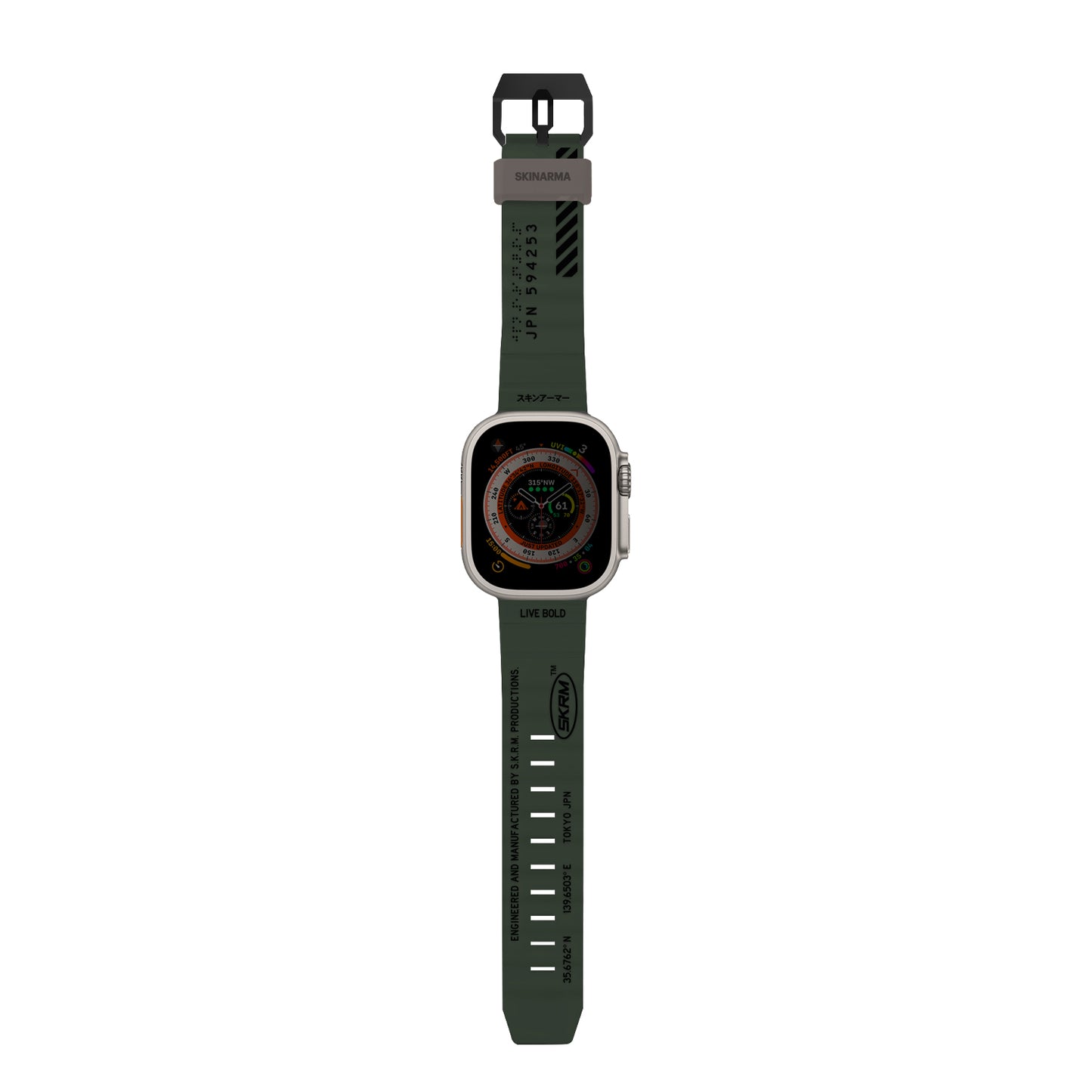 Watch 42mm SkinArma Shokku Silikon Kordon