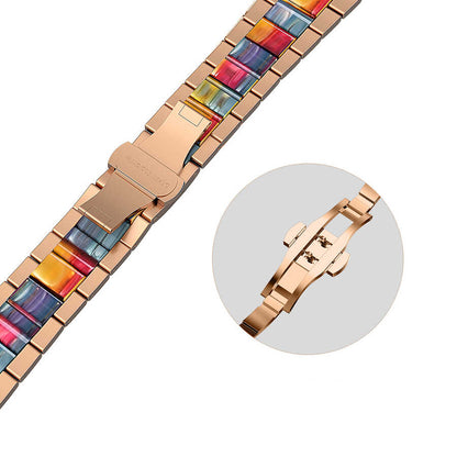 Watch 42mm Wiwu Resin Steel Belt Metal Kordon