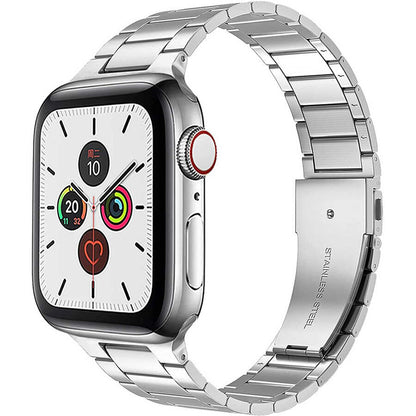 Watch 42mm Wiwu Ultra Thin Steel Belt Three Beads Metal Kordon