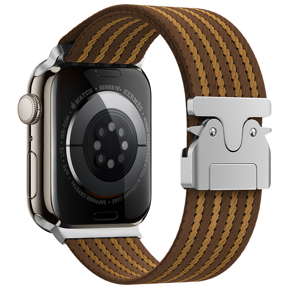 Apple Watch 42mm Zore KRD-133 Naylon Kumaş Hasır Örgülü Kordon