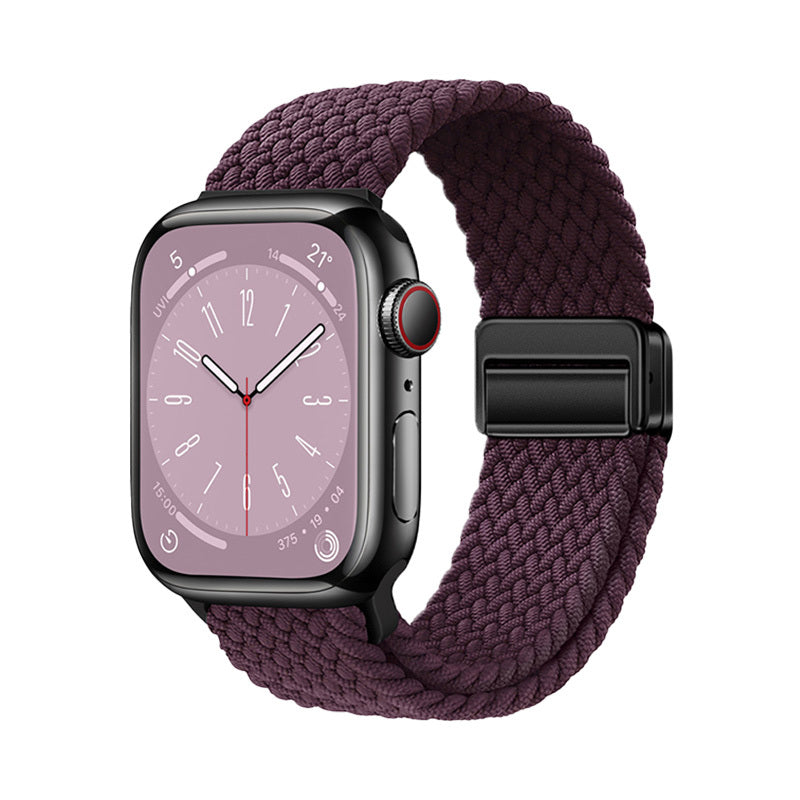Apple Watch 42mm Zore KRD-134 Örgü Tasarımlı Hasır Kordon Strap Kayış