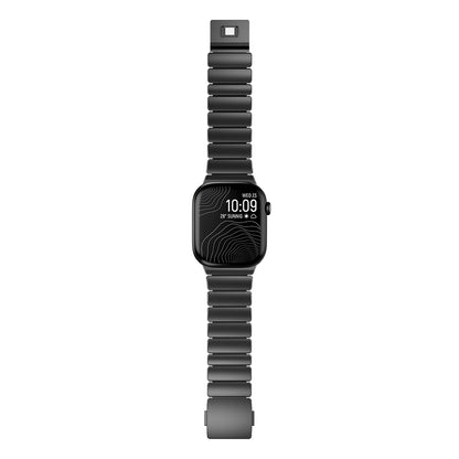 Apple Watch 42mm Zore KRD-149 Metal Silikon Kordon