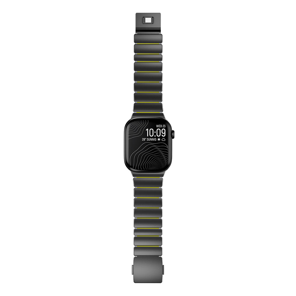 Apple Watch 42mm Zore KRD-149 Metal Silikon Kordon